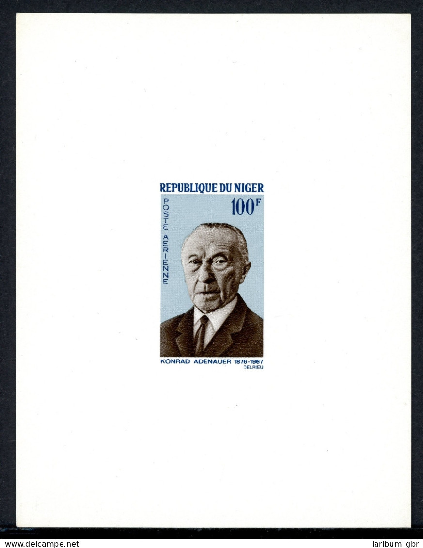 Niger Ministerblock 168 Postfrisch Adenauer #JS525 - Niger (1960-...)