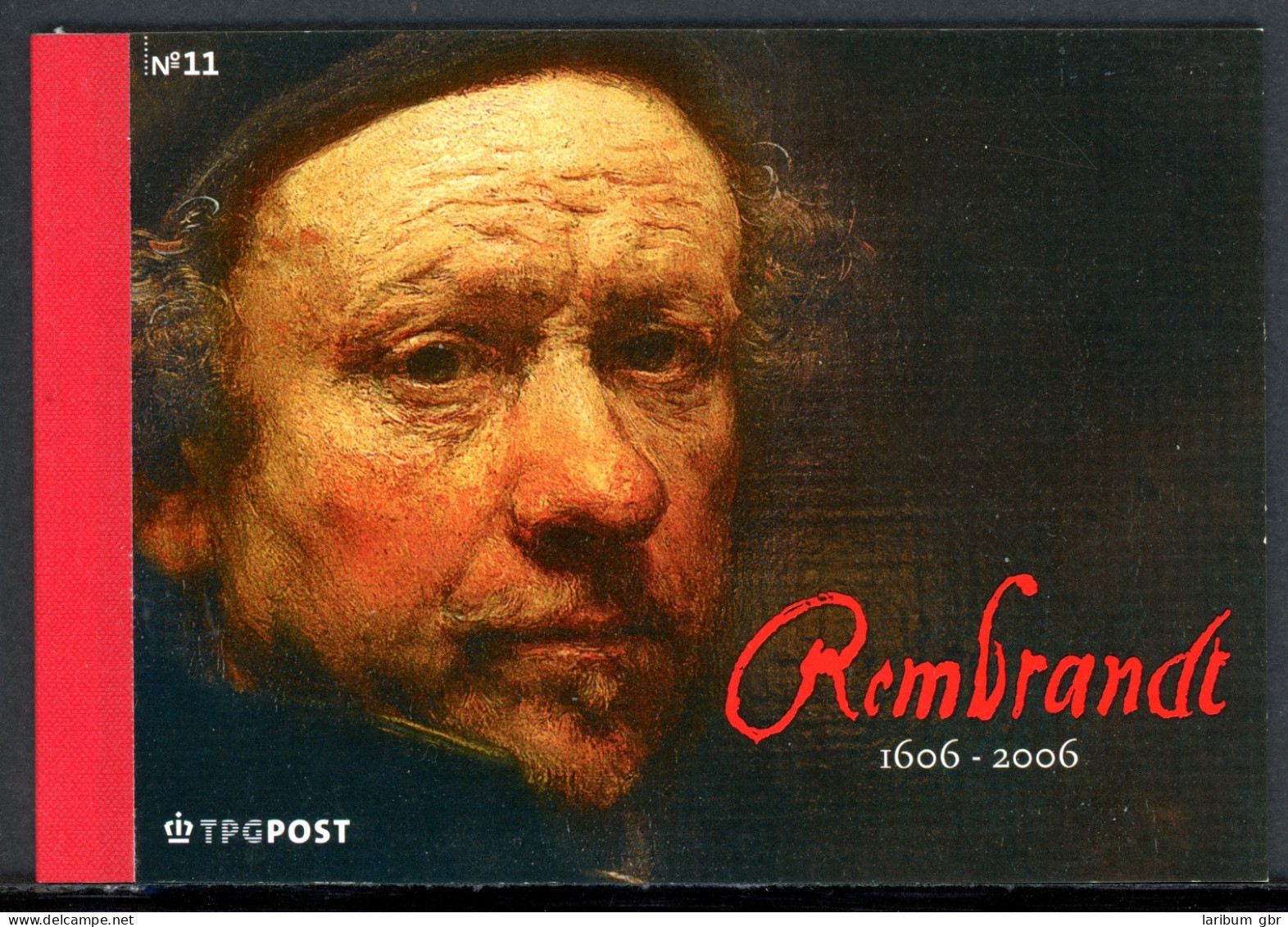 Niederlande Markenheft MH 70 Postfrisch Rembrandt #GZ012 - Autres & Non Classés