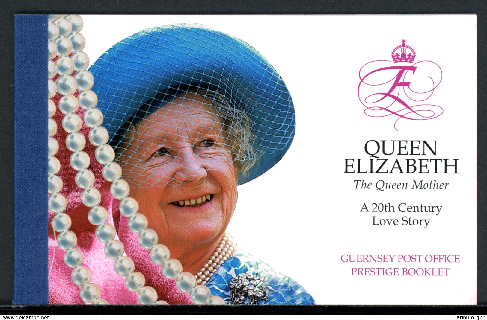 Großbritannien Guernsey Kpl. Markenheftchen MH 43 Postfrisch Queen Mum #HE021 - Guernesey