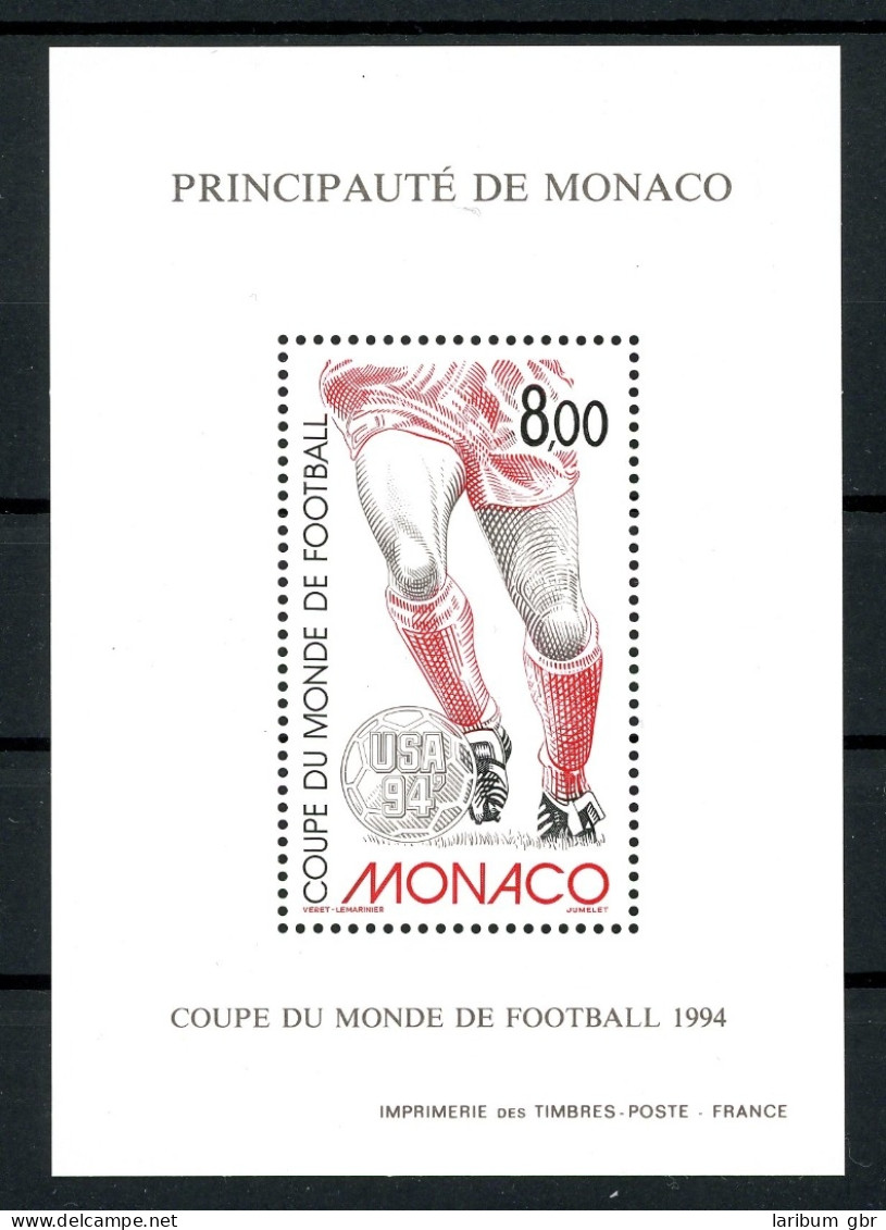 Monaco 2183 Postfrisch Ministerblock/ Sonderdruck #GZ535 - Andere & Zonder Classificatie