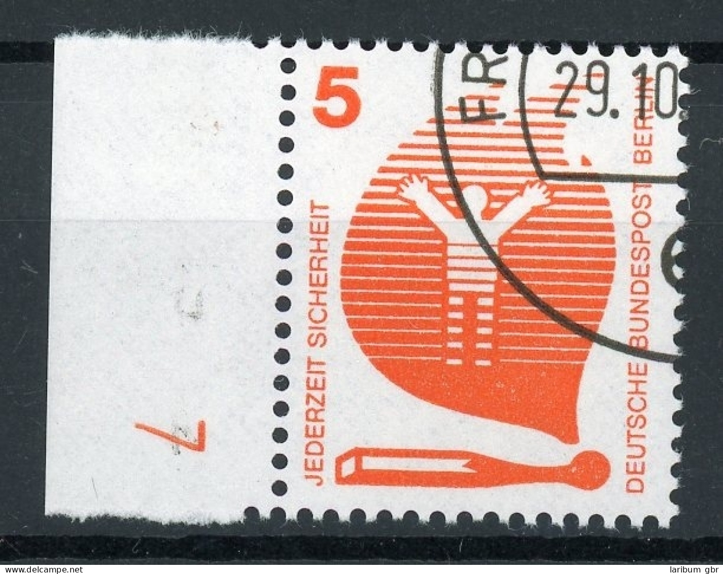 Berlin 402 DZ 7 Gestempelt Frankfurt #HE135 - Unused Stamps