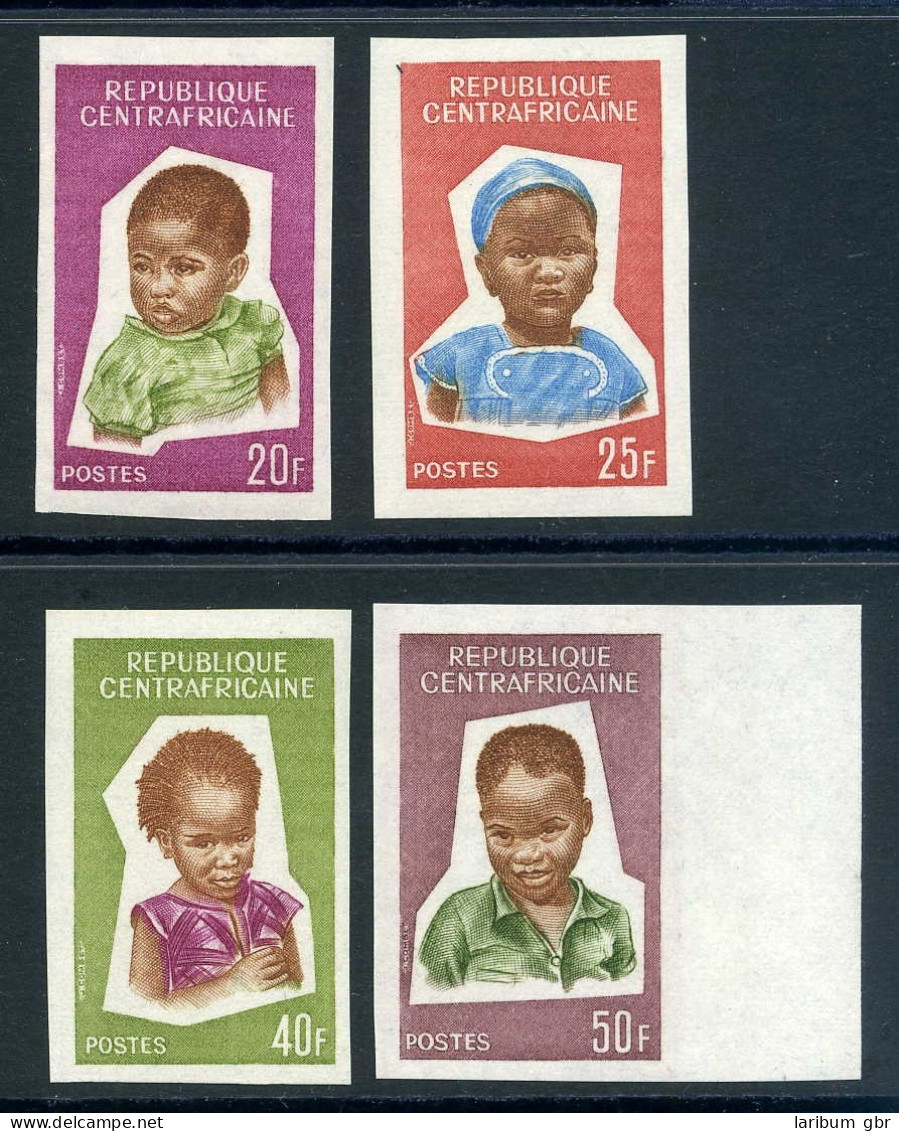 Zentralafrika 64-67 Ungezähnt Postfrisch Kinder #GZ031 - Central African Republic