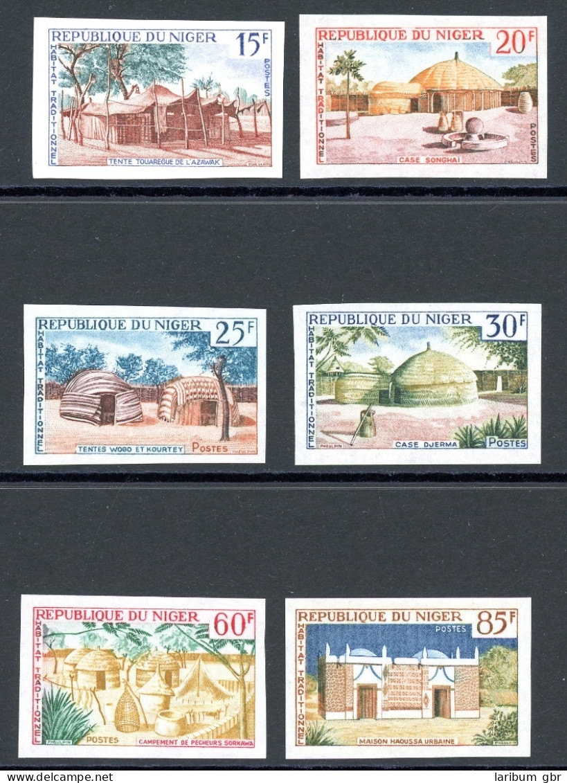 Niger 84-89 Geschnitten Postfrisch Bauwerke #HC026 - Niger (1960-...)