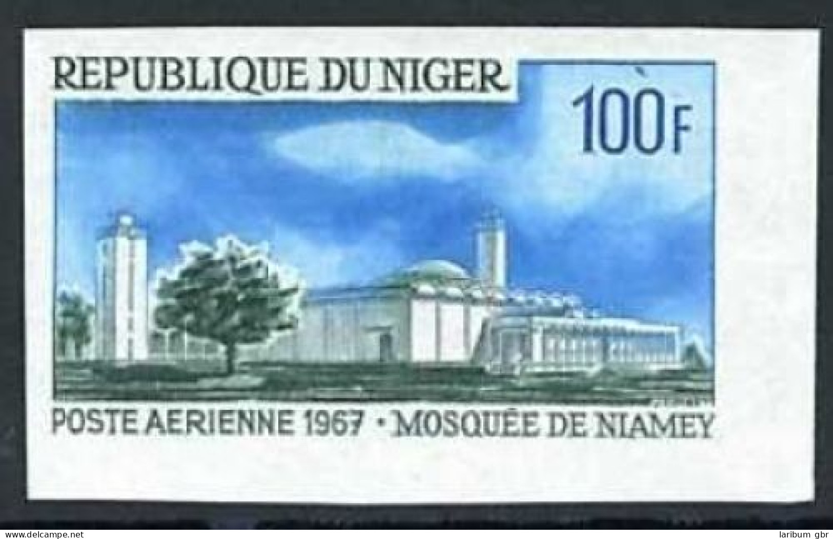 Niger 145 Geschnitten Postfrisch Moschee #HC030 - Niger (1960-...)