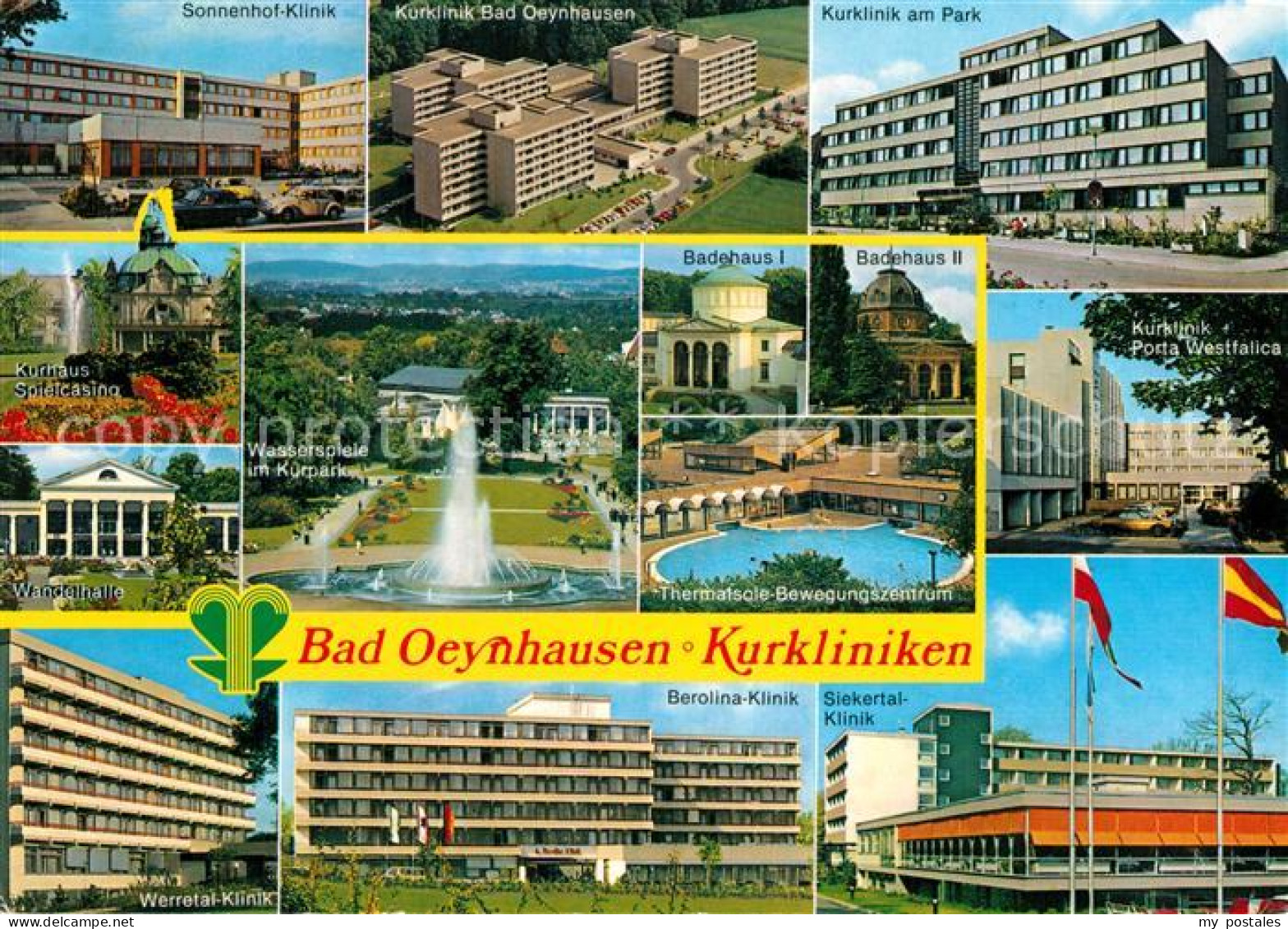 72959732 Bad Oeynhausen Sonnenhof-Klinik Siekertal-Klinik Werretal-Klinik Bad Oe - Bad Oeynhausen