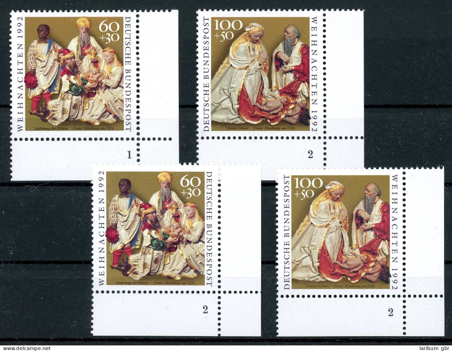 Bund 1639-1640 Postfrisch Formnummer 1-2 #HE411 - Andere & Zonder Classificatie