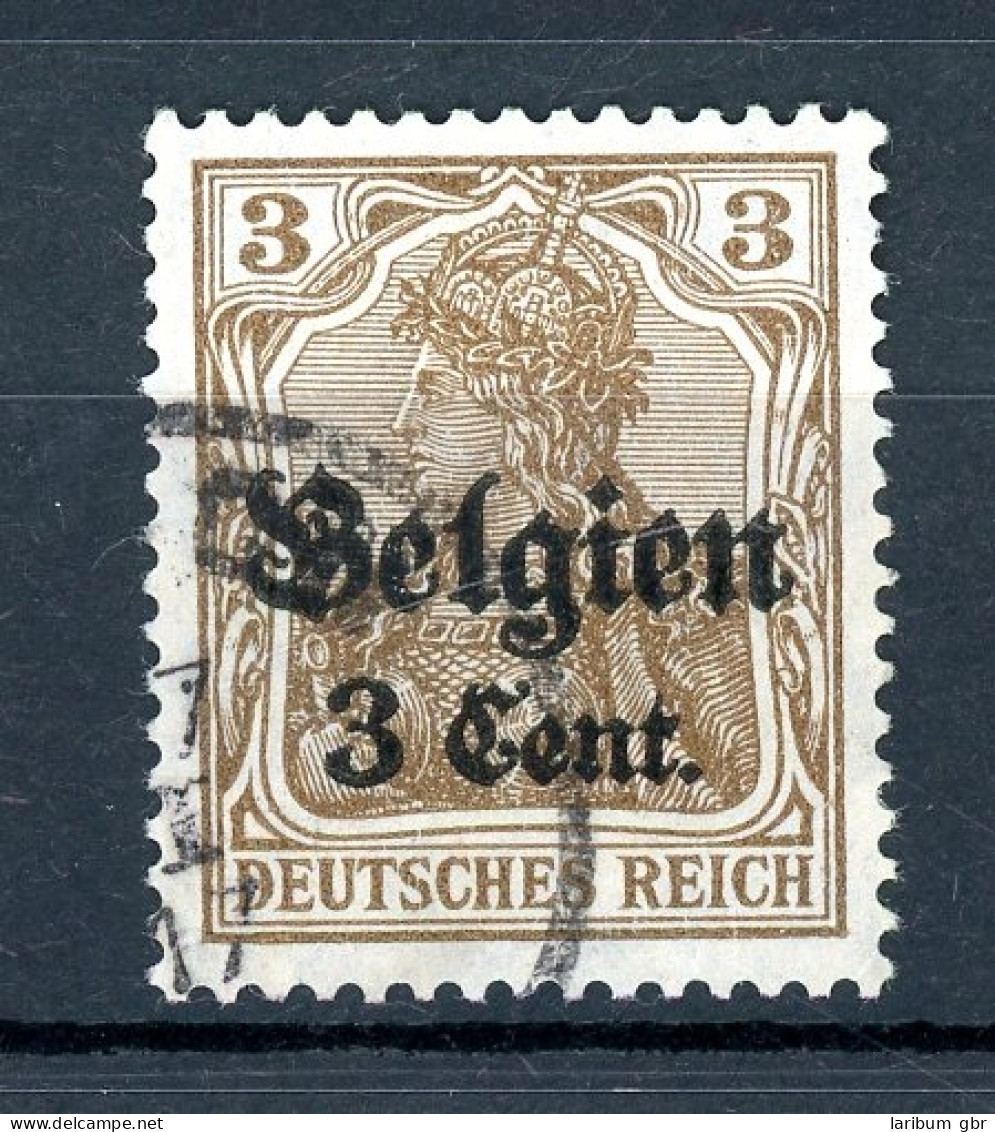 Deutsche Besetzung WK I LP Belgien 11 A III Gestempelt Gepr. Hey #HK366 - Occupazione 1914 – 18
