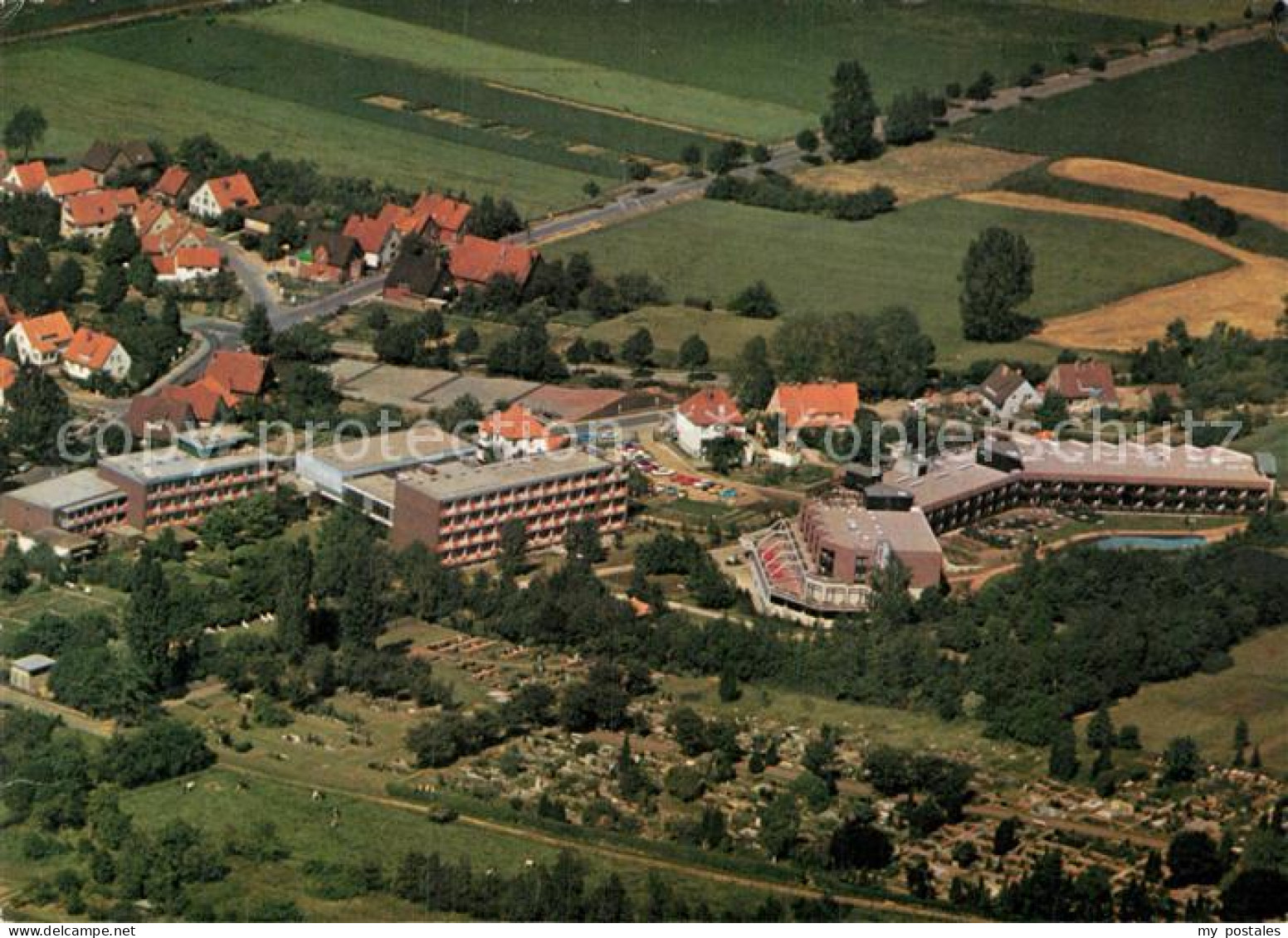 72959688 Bad Nenndorf Fliegeraufnahme Kurklinik Niedersachsen Bad Nenndorf - Bad Nenndorf