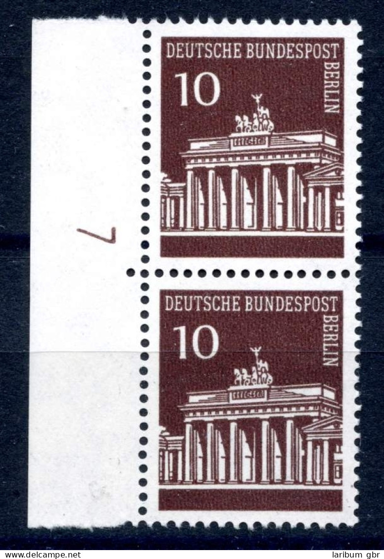 Berlin 286 DZ 7 Postfrisch Senkr. Paar #HU520 - Unused Stamps