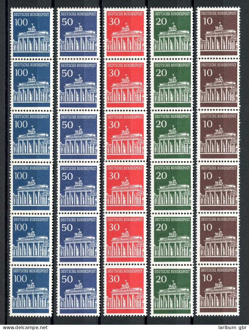 Bund Rollenmarken 7er Streifen 506-510 W Postfrisch #L176 - Other & Unclassified