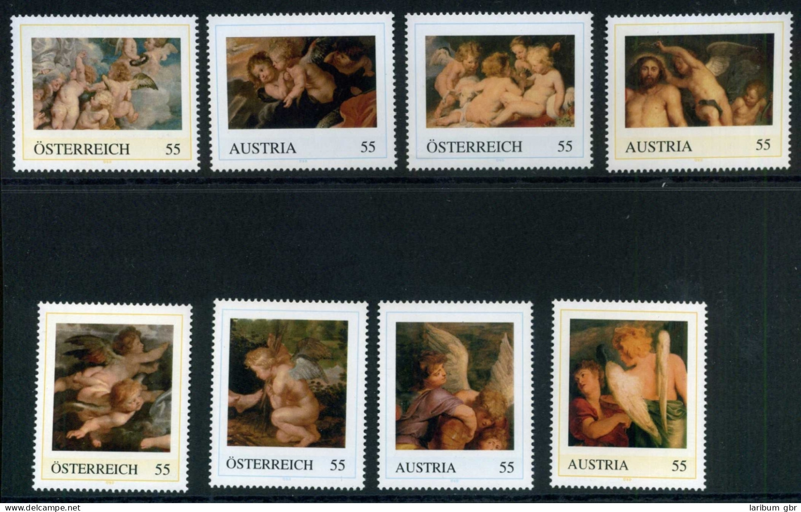 Österreich Lot Individualmarken Engel Postfrisch #HX268 - Sonstige & Ohne Zuordnung