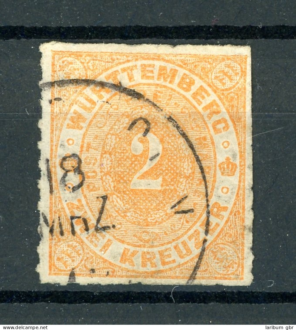 Württemberg 37 A Gestempelt #IA232 - Used