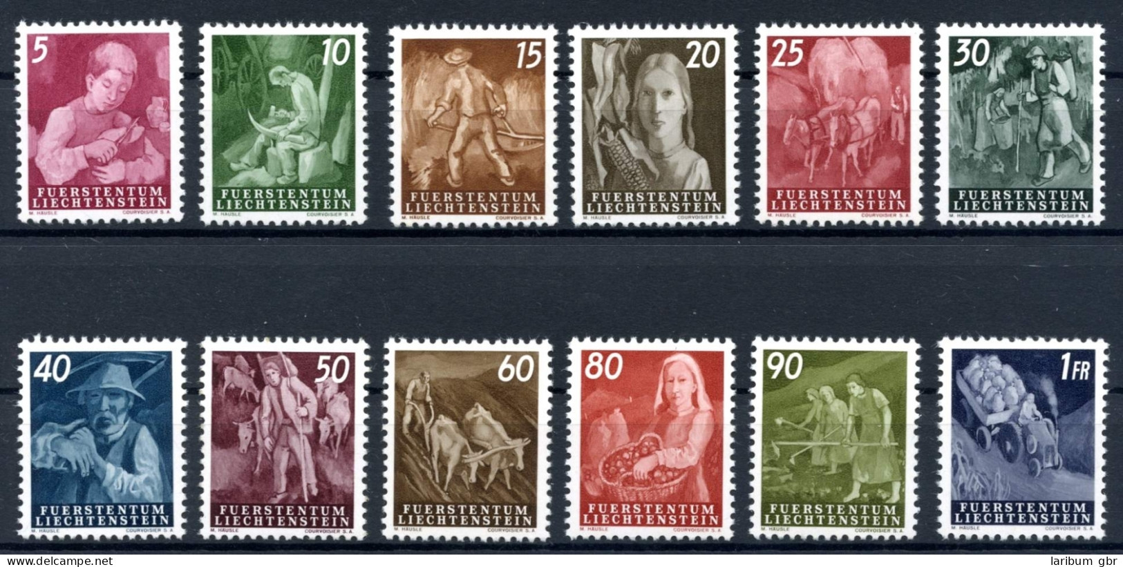 Liechtenstein 289-300 Postfrisch #HX067 - Otros & Sin Clasificación