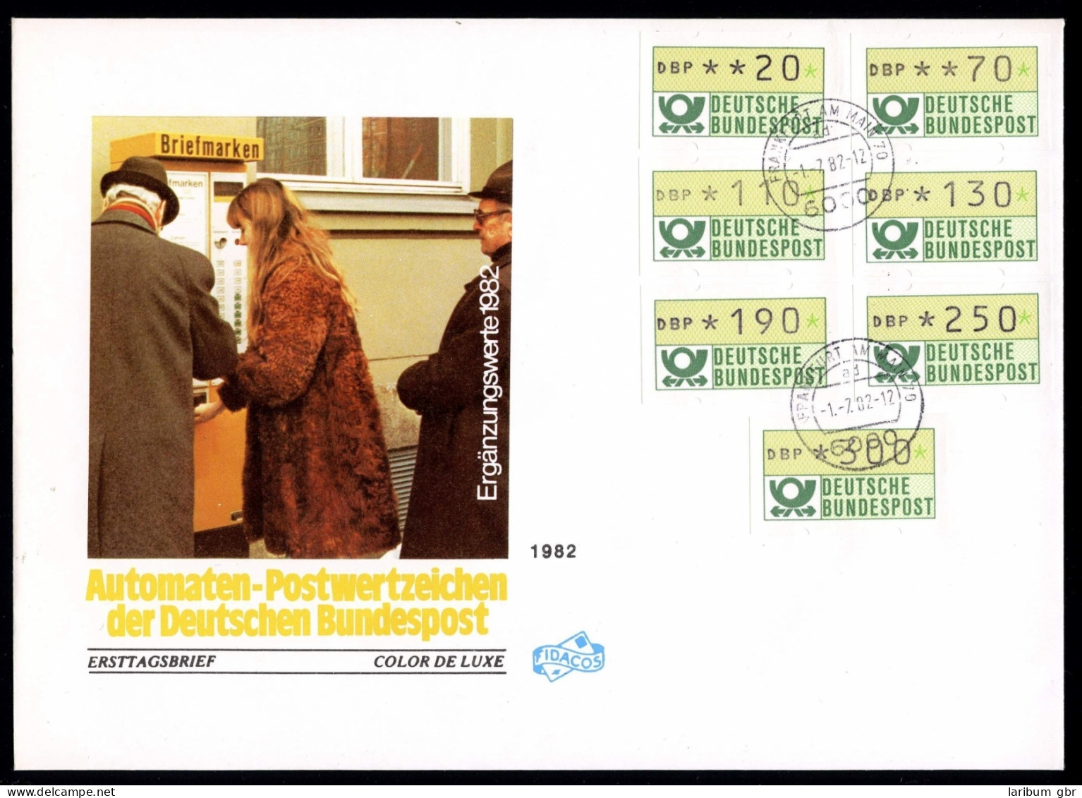 Bund ATM 1 FDC 2 #IV274 - Other & Unclassified