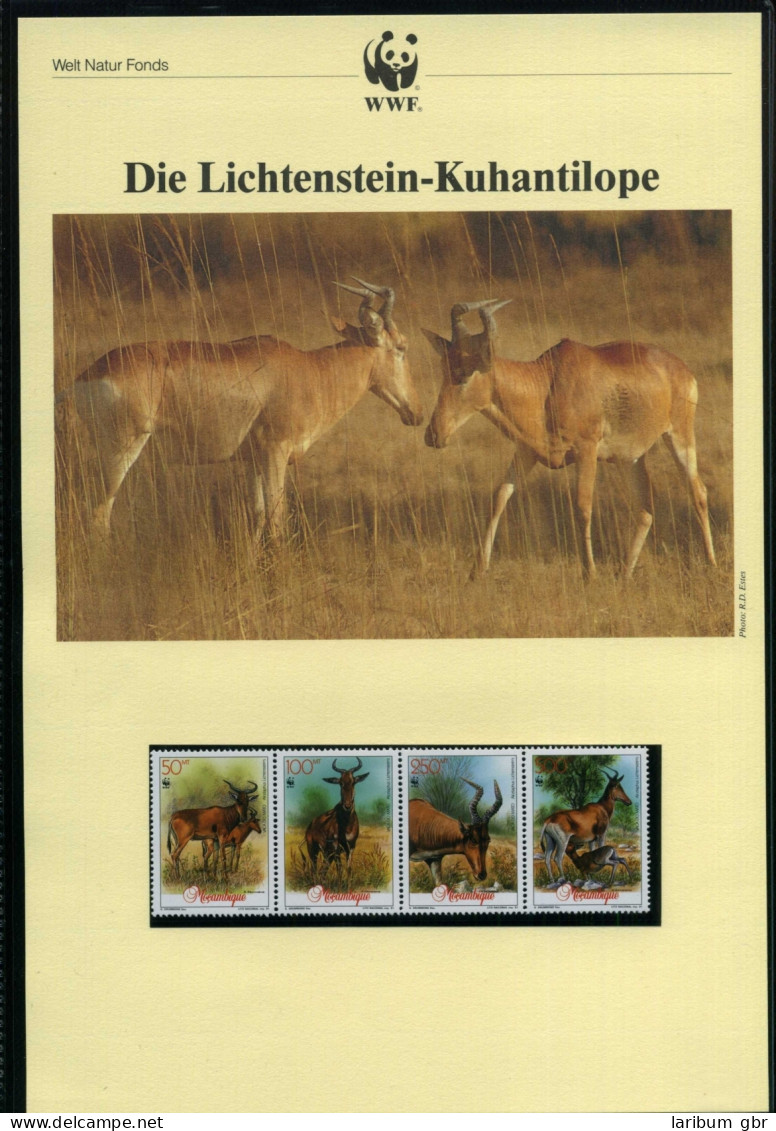 Mosambik 1991 WWF Komplettes Kapitel Postfrisch MK FDC Kuhantilope #IV303 - Mosambik