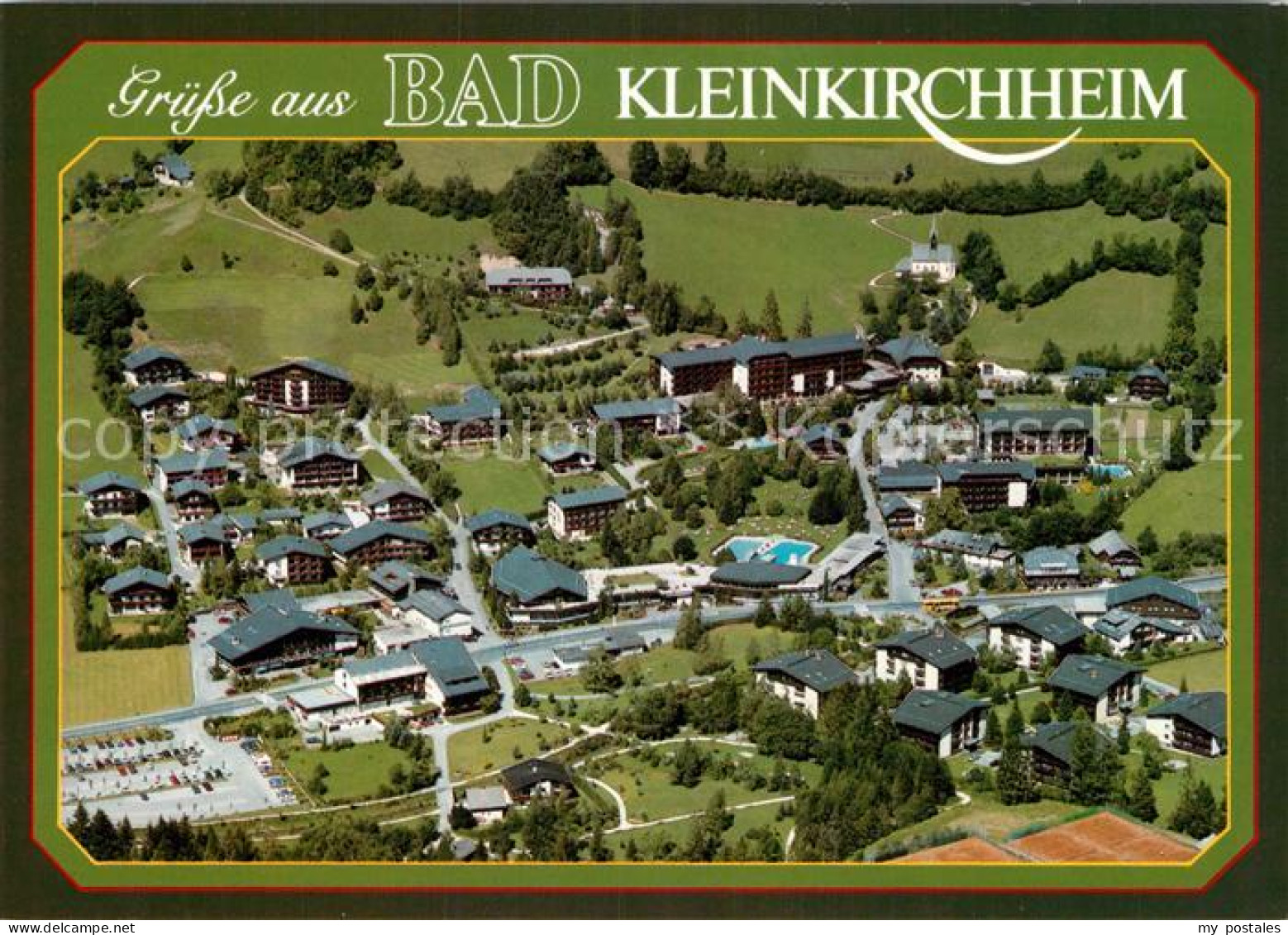 72959561 Bad Kleinkirchheim Kaernten Fliegeraufnahme Kleinkirchheim - Altri & Non Classificati