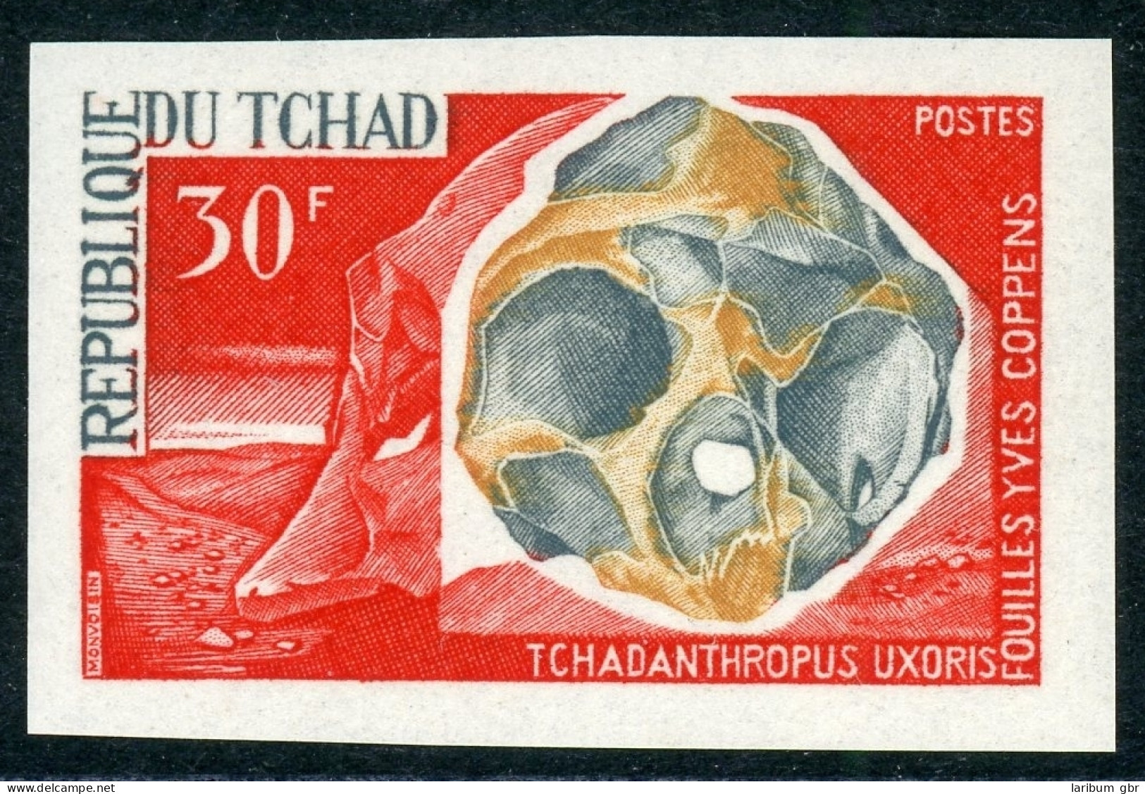 Tschad 162 Ungezähnt Postfrisch Archäologie #HX398 - Tschad (1960-...)