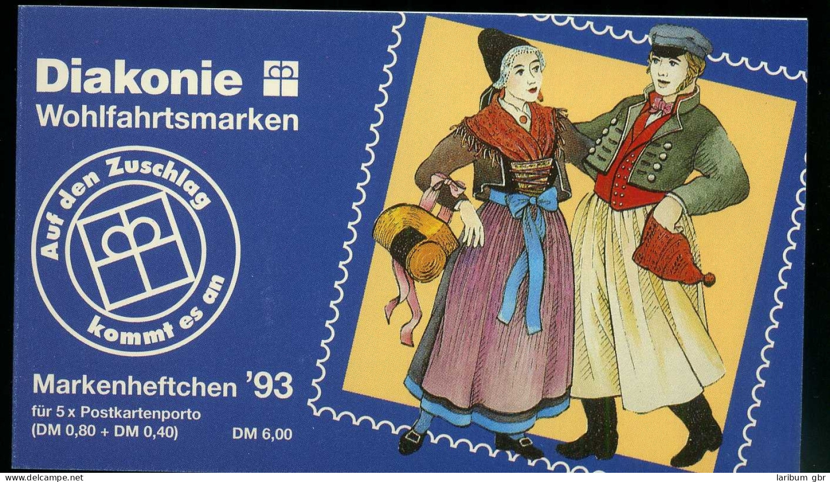 Bund Diakonie Markenheft 1993 Mit 1696 Bonn Ersttagssonderstempel #IT642 - Sonstige & Ohne Zuordnung