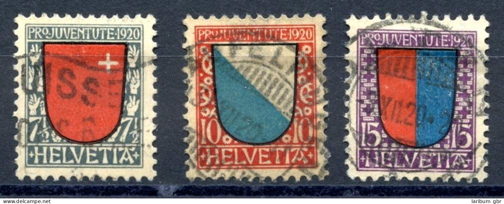 Schweiz 153-155 Gestempelt #HX496 - Other & Unclassified