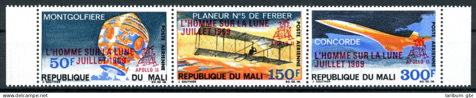 Mali 3er Streifen 182-184 Postfrisch Bemannte Raumfahrt #IS575 - Mali (1959-...)