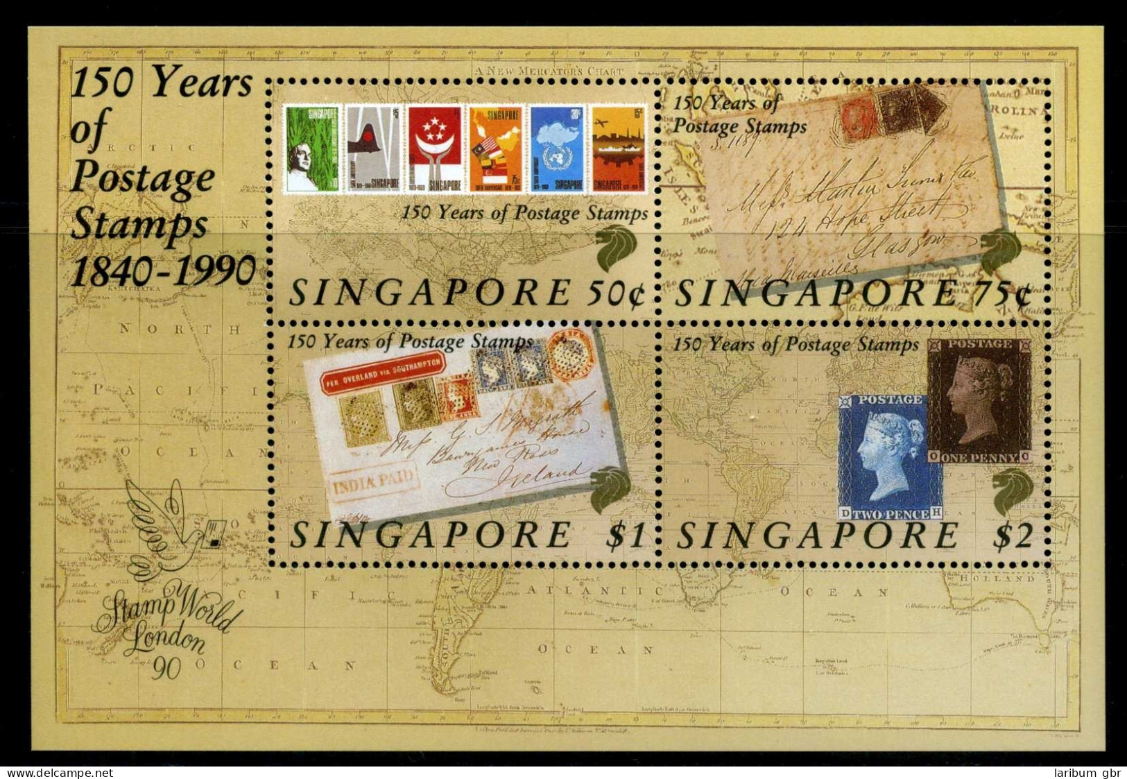 Singapur Block 24 Postfrisch Philatelie #IT583 - Singapore (1959-...)