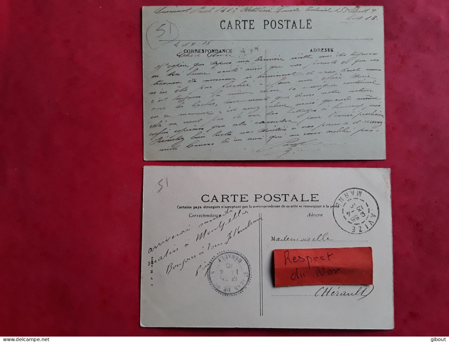 2 CARTES  (51)   MAILLY- CHAMPAGNE   ET  AY -CHAMPAGNE - Sonstige & Ohne Zuordnung