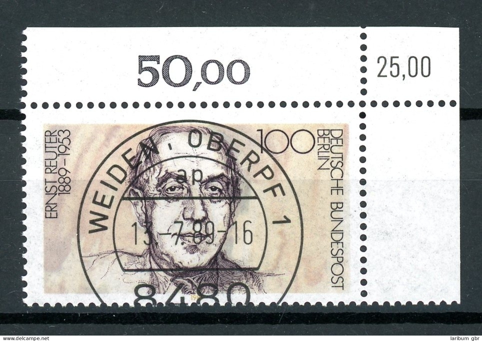 Berlin 846 KBWZ Gestempelt Weiden, Originalgummi #JJ468 - Used Stamps