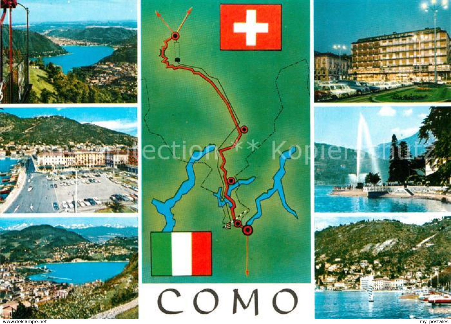 72959496 Como Lago Di Como Lagepan Partien Am See Lago Di Como Como Lago Di Como - Autres & Non Classés