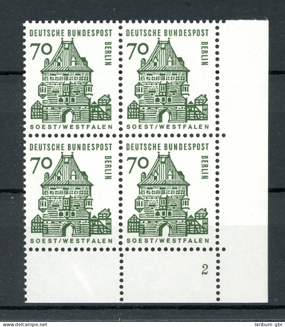 Berlin 4er Block 248 Postfrisch FN/ Formnummer 2 #JJ537 - Roller Precancels