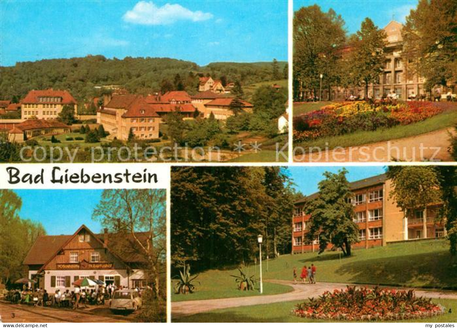 72958852 Bad Liebenstein Heinrich Mann Sanatorium Kurhaus Hubertushof Therapiege - Bad Liebenstein