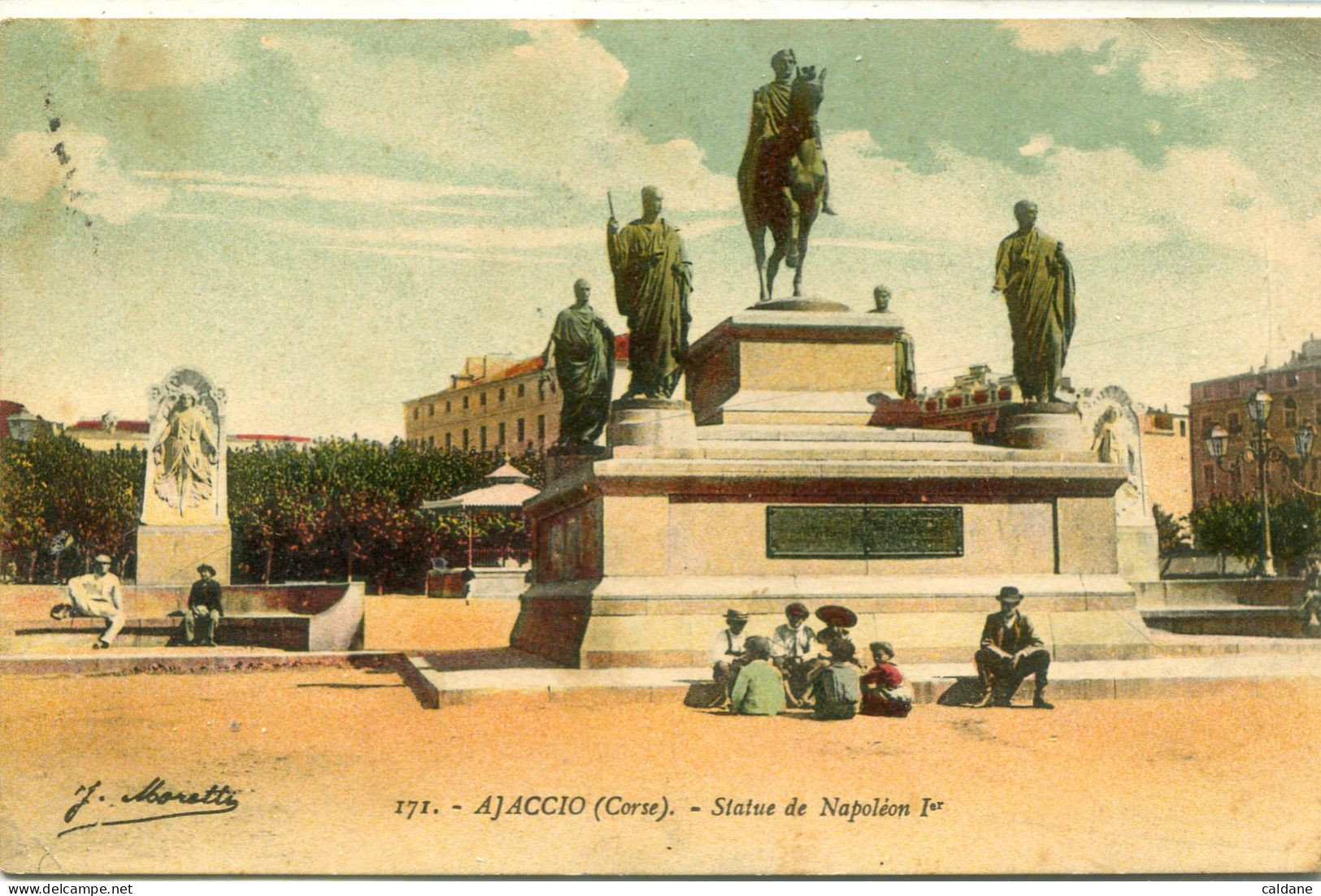 -2A-CORSE- AJACCIO -   Statue De Napoleon - Ajaccio