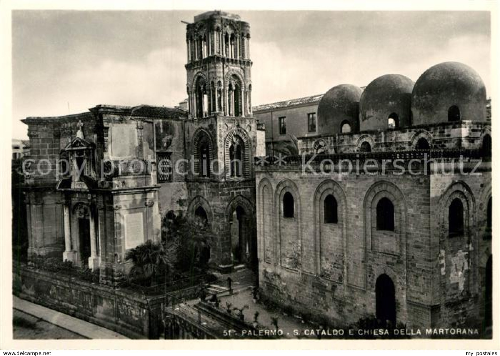 72958296 Palermo Sicilia San Cataldo E Chiesa Della Martorana Palermo - Autres & Non Classés