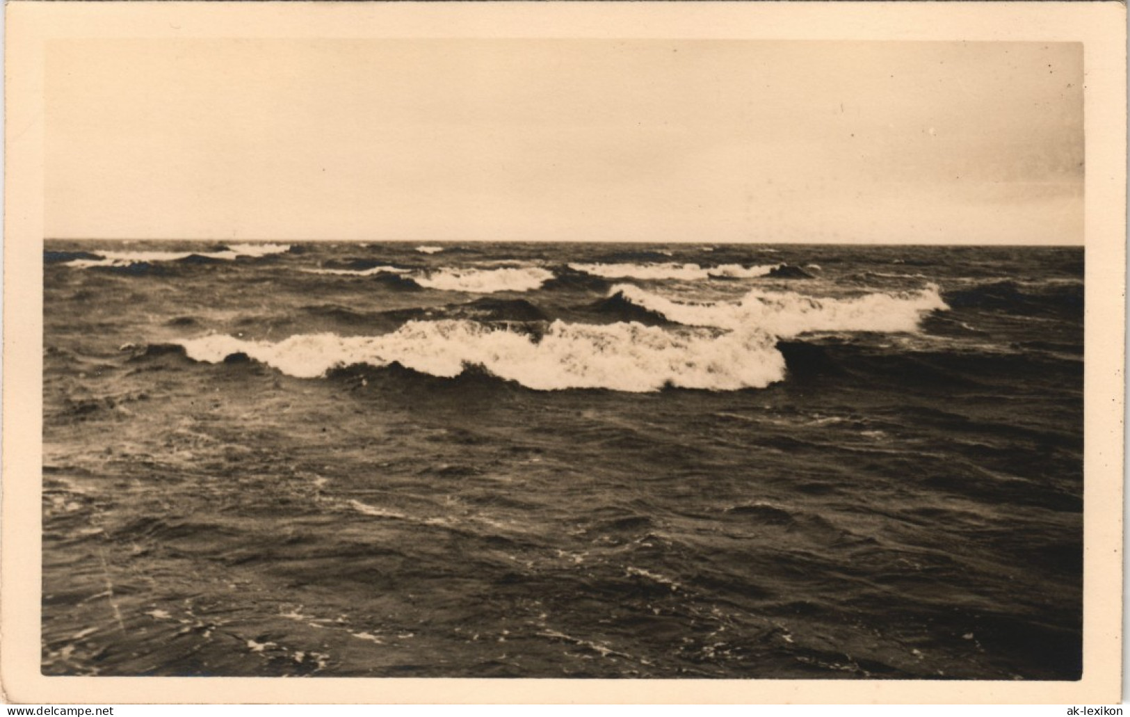 Pommern Pomorskie Wellenspiel Ostsee Balticsea 1929 Privatfoto Foto - Pommern