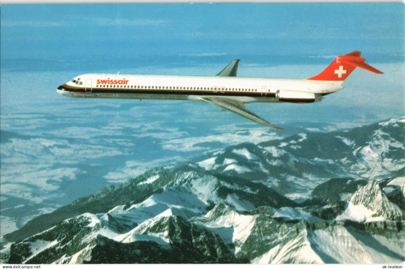 Swissair MCDONNELL-DOUGLAS MD-81 Flugzeug Airplane Flugwesen 1980 - 1946-....: Ere Moderne