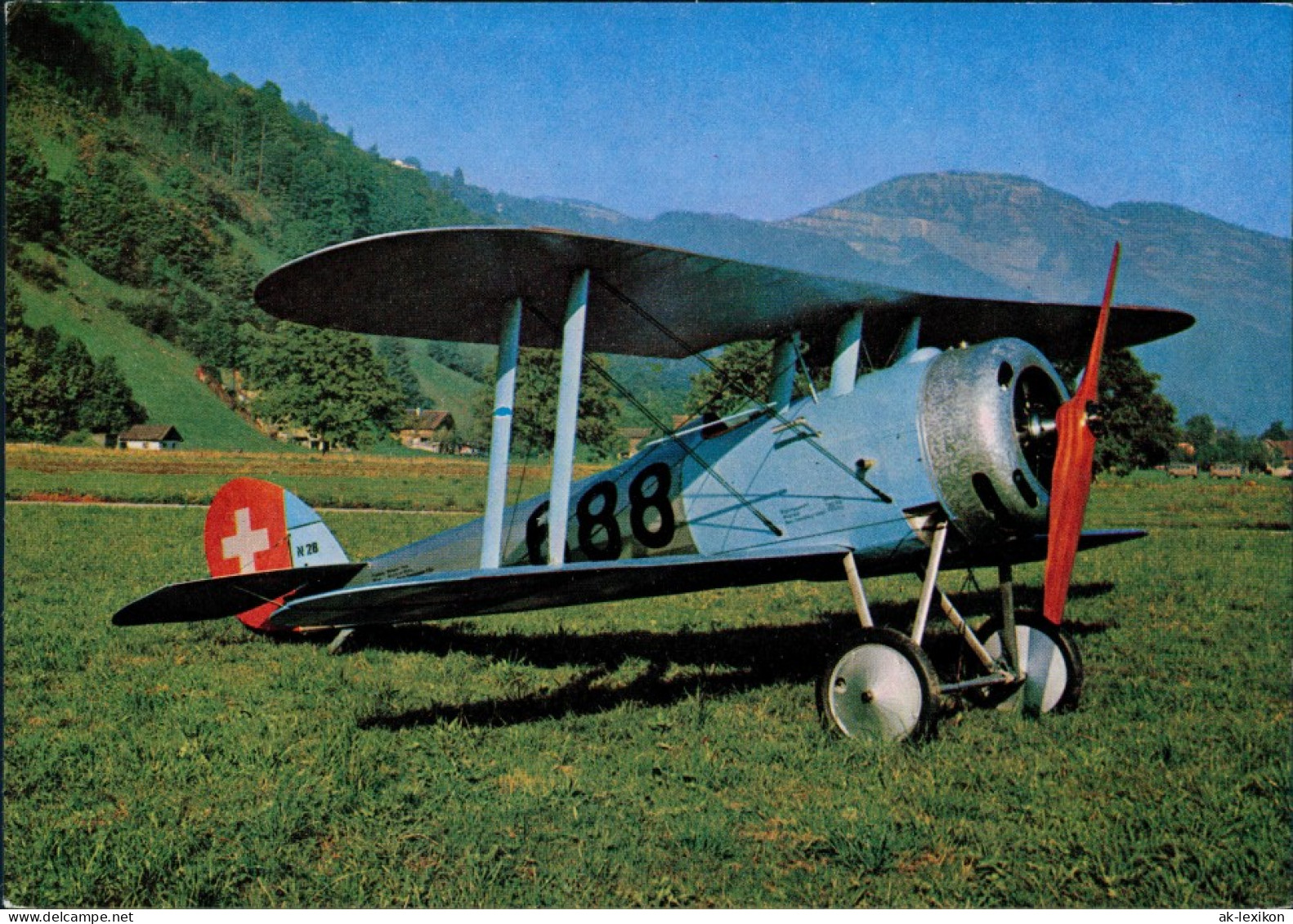 Luzern Lucerna  Museum Nieuport 28.c.1 Bébé (anno Frankreich 1917) 1980 - Sonstige & Ohne Zuordnung