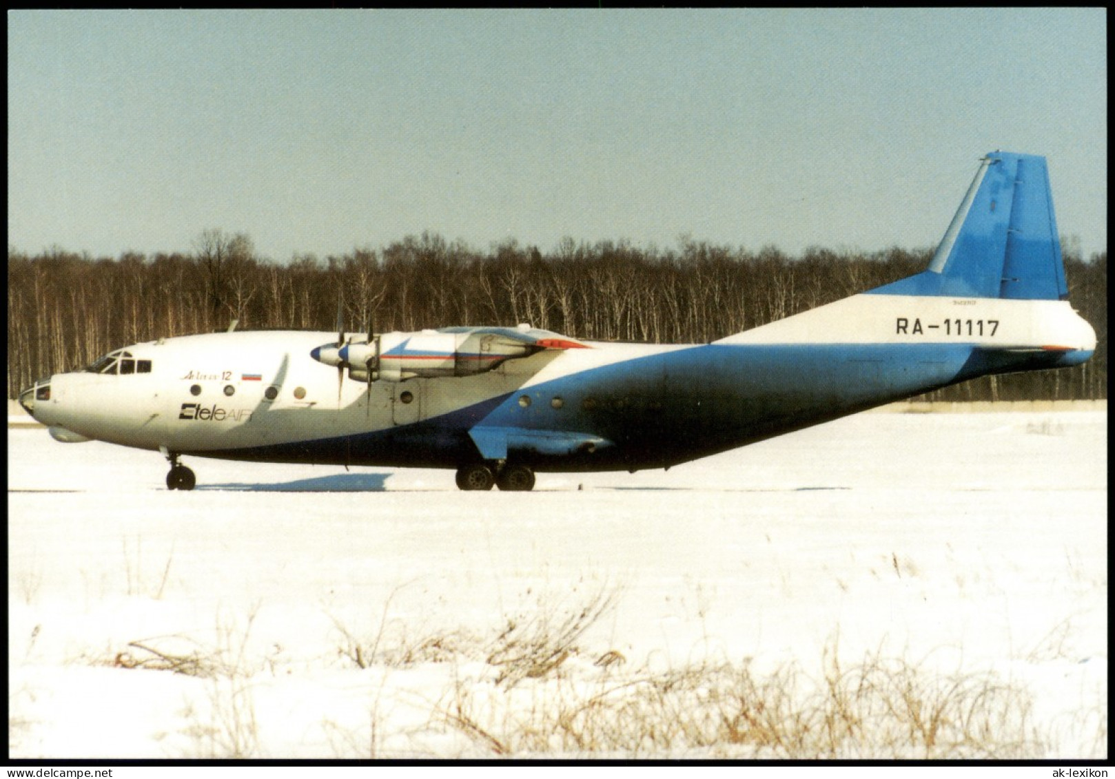 Самолет Ан-12 авиакомпании «Этеле Эйр» Flugzeuge - Airplane 1999 - 1946-....: Era Moderna