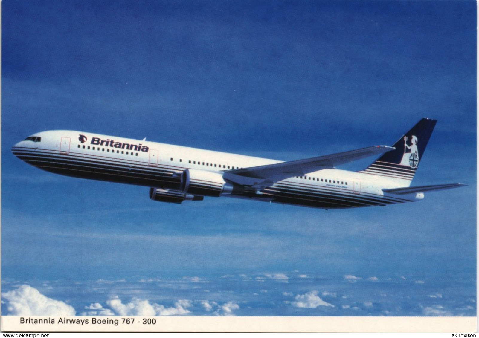 Britannia Airways Boeing 767-300 Britannia Flugwesen - Flugzeuge 1987 - 1946-....: Ere Moderne