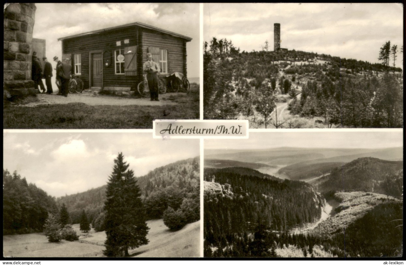 .Thüringen Umgebung Stutenhaus Adlersberg Und Vessertal Thüringer Wald 1970 - Autres & Non Classés