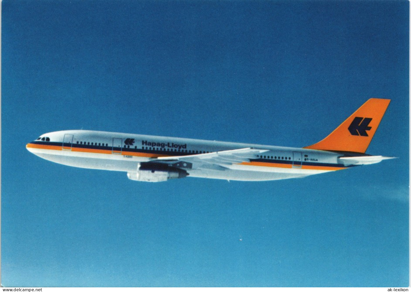 Ansichtskarte  Hapag-Lloyd Airbus A-300 B4 Flugwesen - Flugzeuge 1992 - 1946-....: Moderne