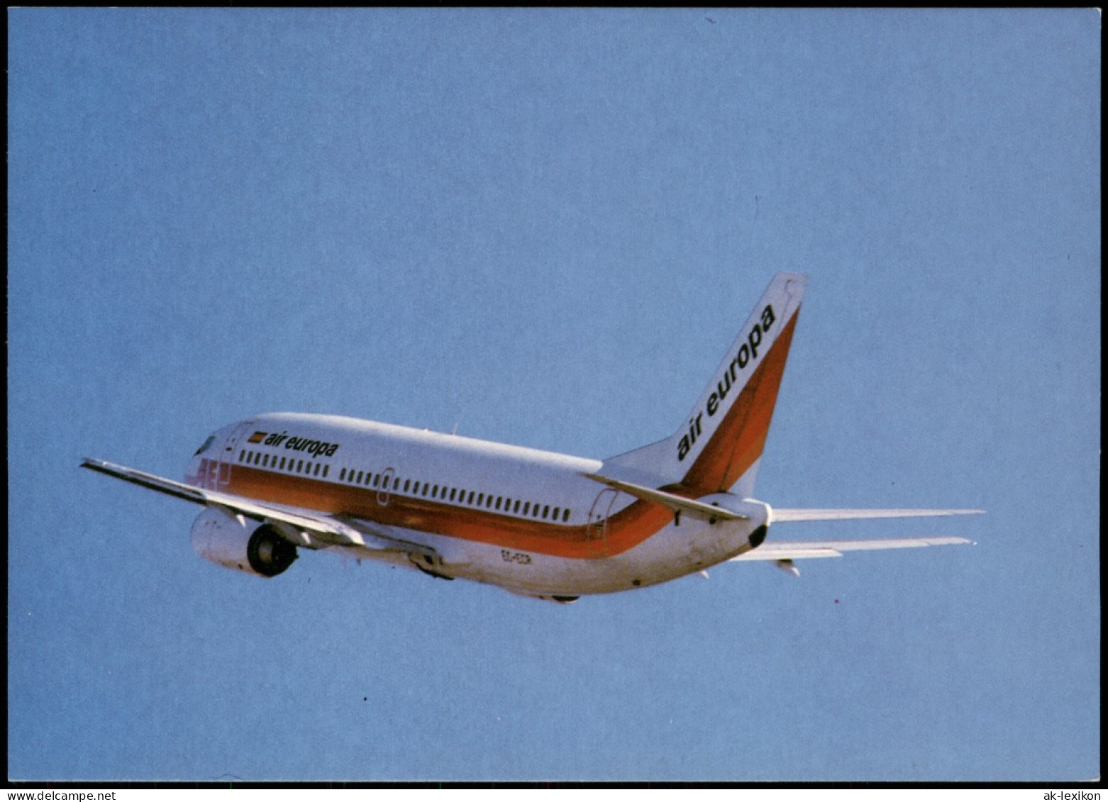Ansichtskarte  Tipo Avión: Boeing 737-300 Flugzeuge - Boeing Airplan 1995 - 1946-....: Ere Moderne