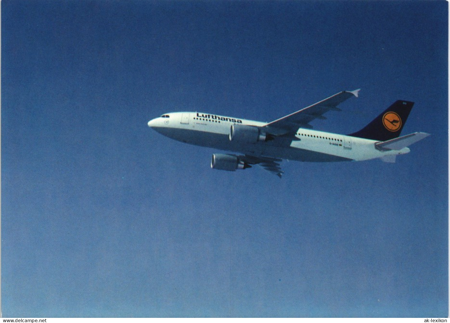 Ansichtskarte  Lufthansa Airbus A310-300 Fotokarte Flugwesen 2000 - 1946-....: Ere Moderne