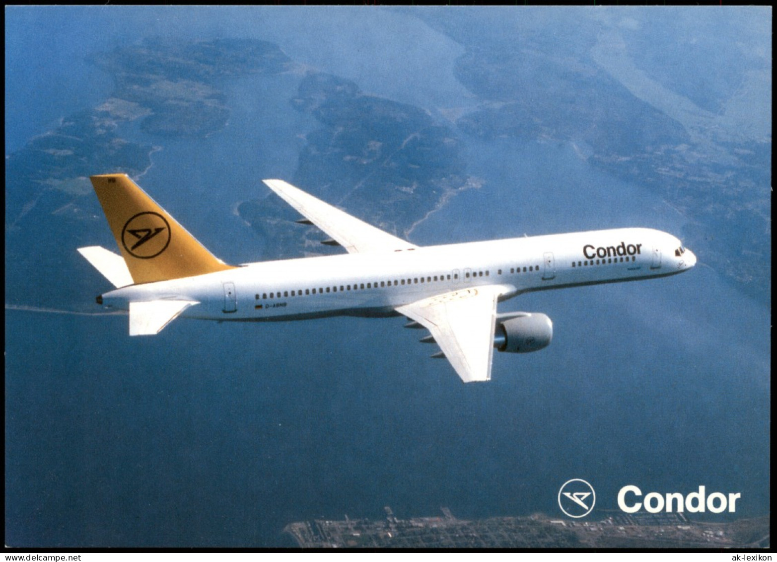 Ansichtskarte  Condor Boeing 757 Flugwesen & Flugzeug (Airplane) 2000 - 1946-....: Ere Moderne