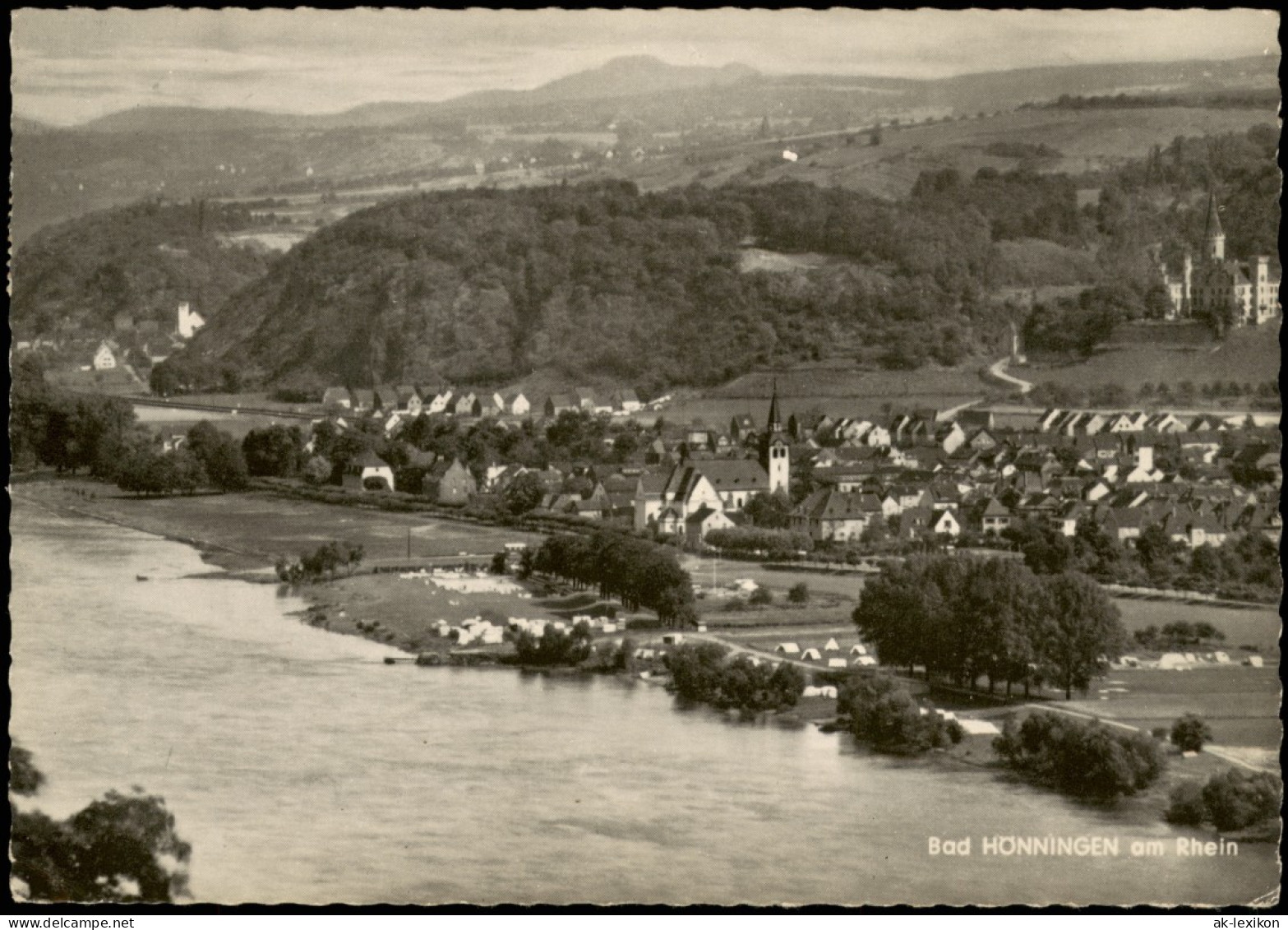 Ansichtskarte Bad Hönningen Blick Auf Die Stadt 1968 - Bad Hönningen