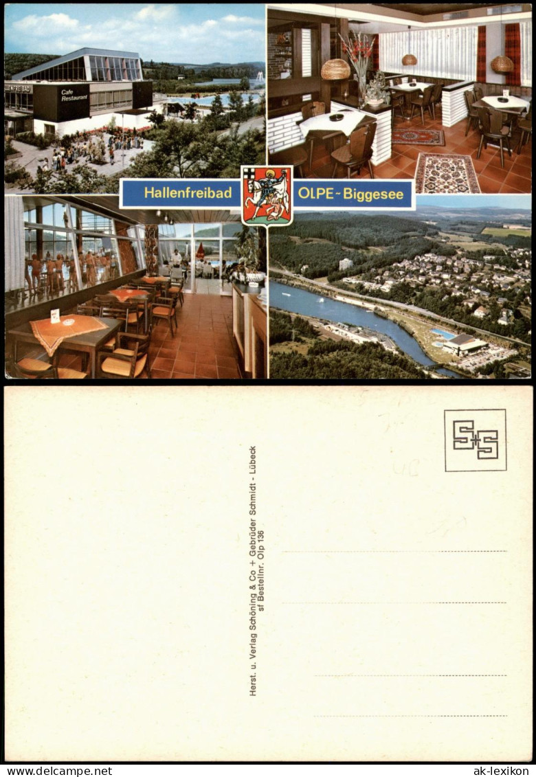 Ansichtskarte Olpe OLPE-Biggesee, Restaurant 1978 - Andere & Zonder Classificatie