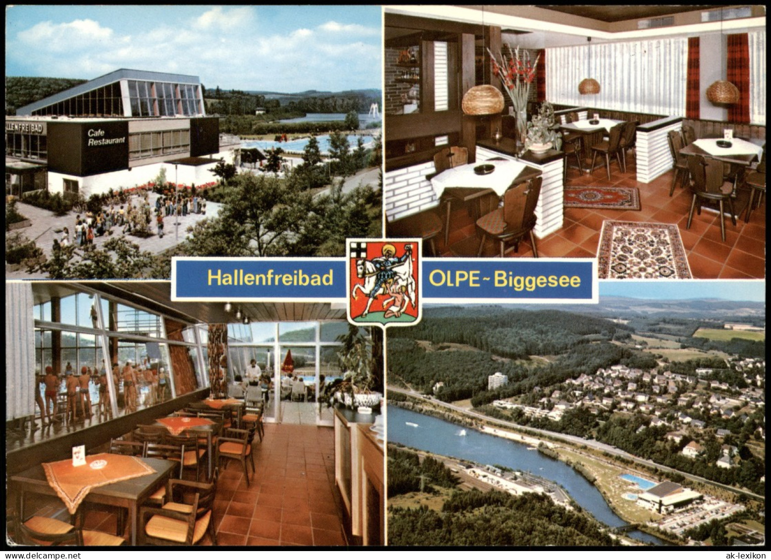 Ansichtskarte Olpe OLPE-Biggesee, Restaurant 1978 - Andere & Zonder Classificatie