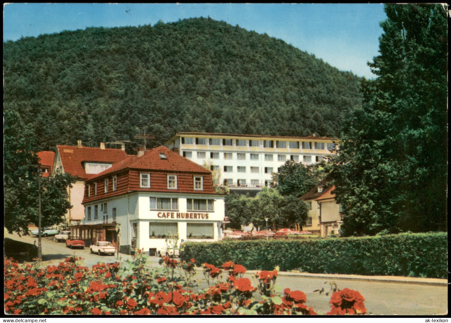 Reinhardshausen-Stadtlauringen Wald Panorama Mit Cafe Hubertus, Sanatorium 1979 - Altri & Non Classificati