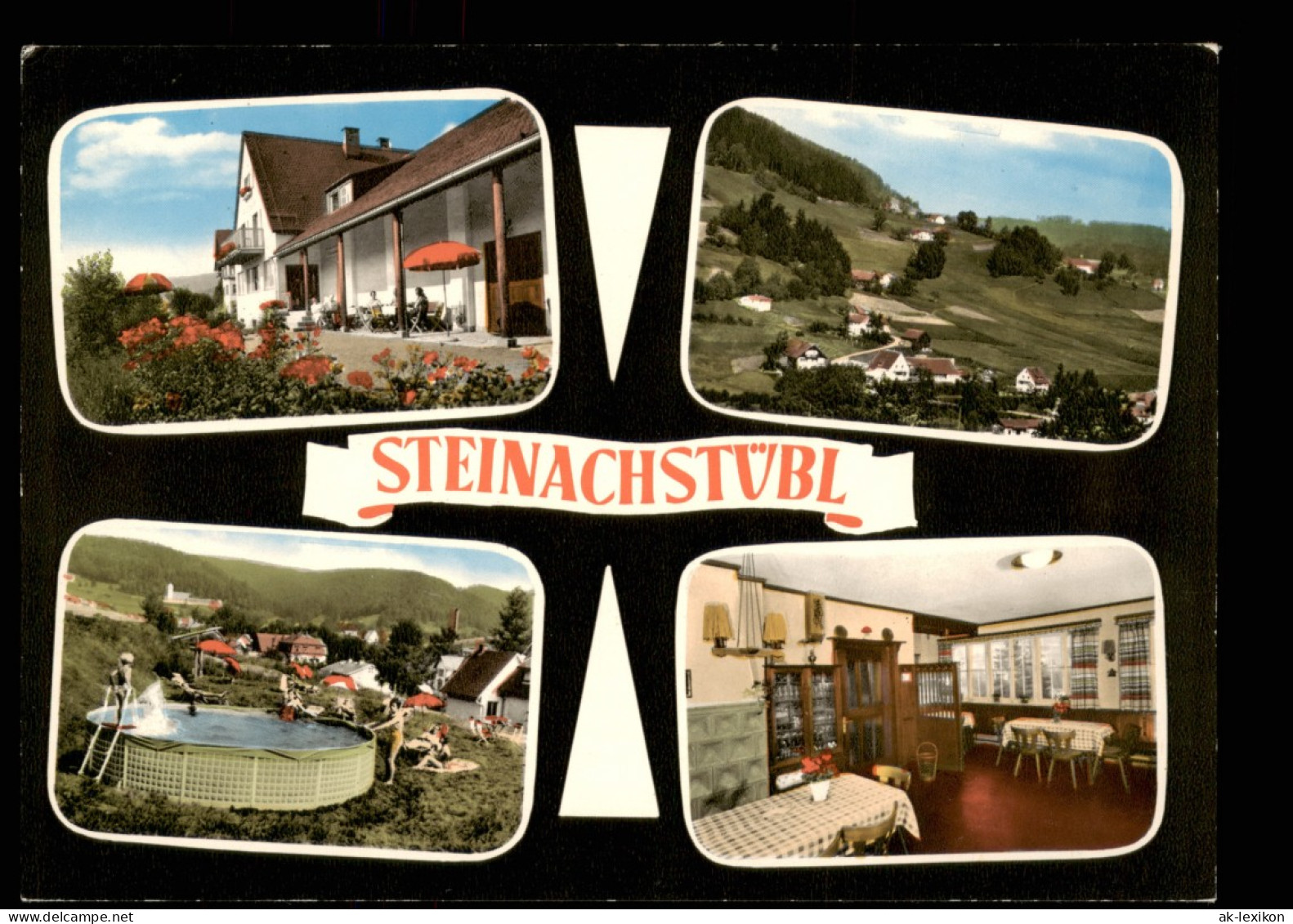 Ansichtskarte Warmensteinach ,,STEINACHSTÜBL“ Innen, Pool 1971 - Altri & Non Classificati