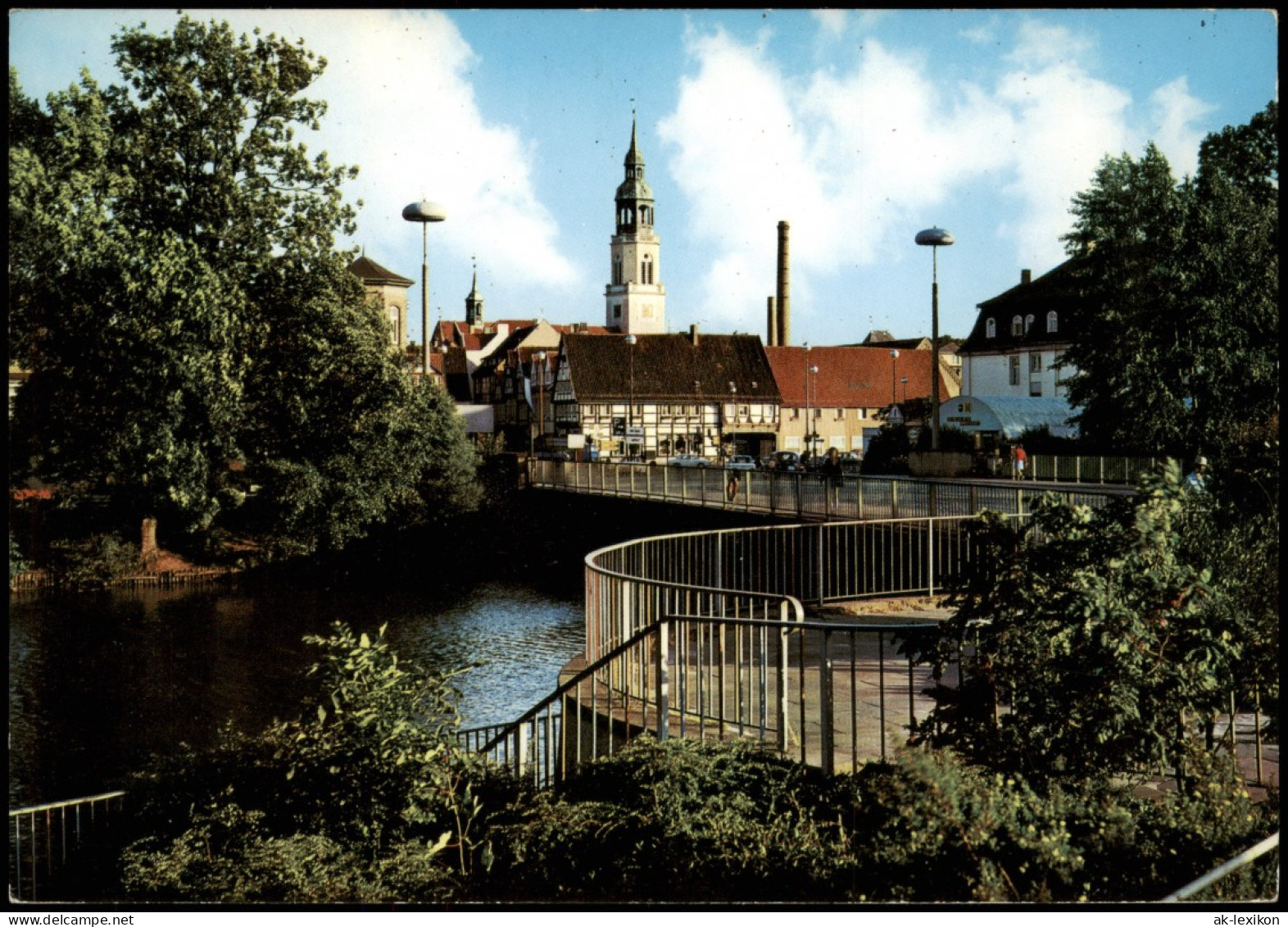 Ansichtskarte Celle Partie An Der Allerbrücke 1975 - Celle