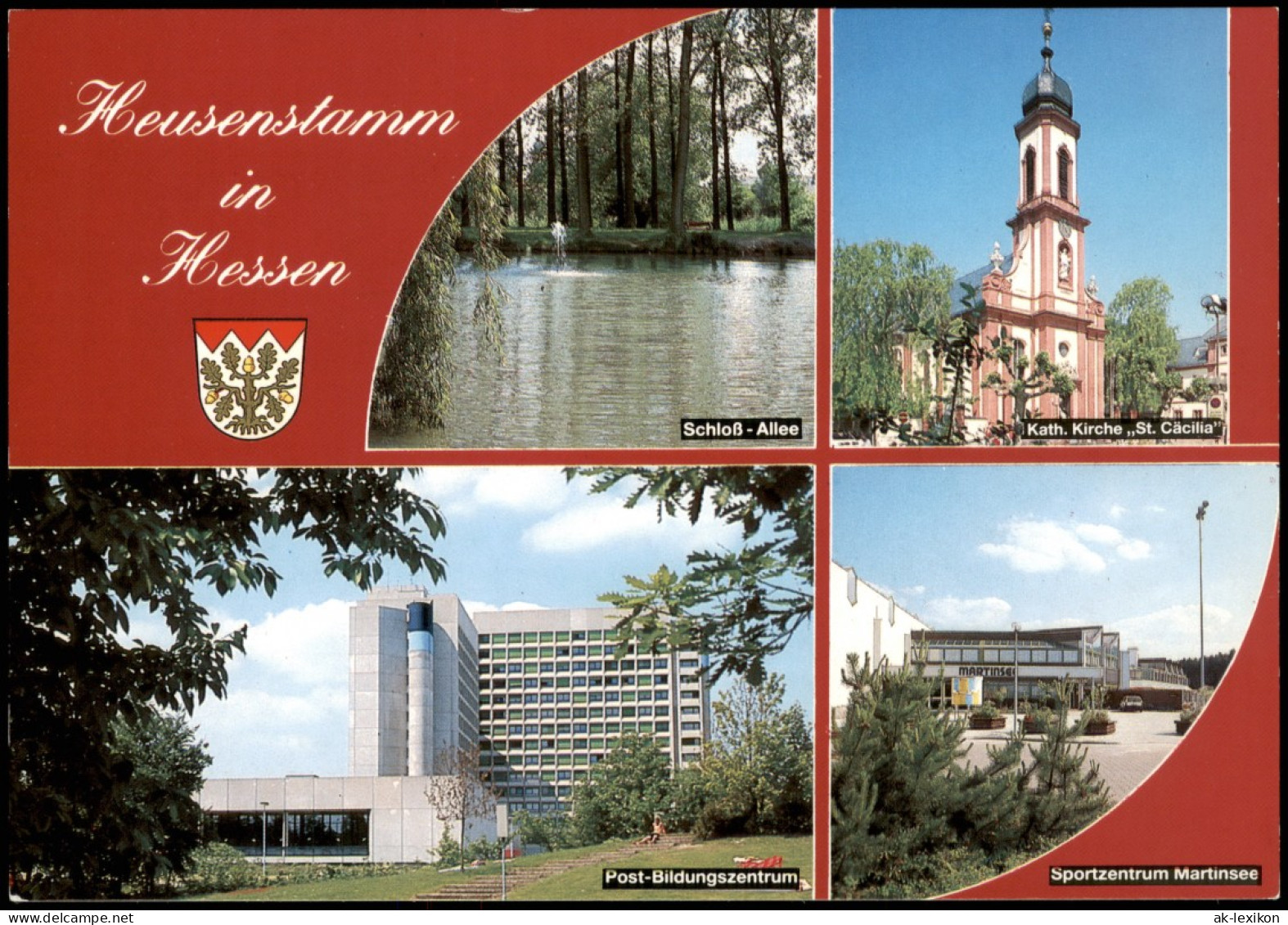 Ansichtskarte Heusenstamm Mehrbildkarte 1990/1992 - Heusenstamm