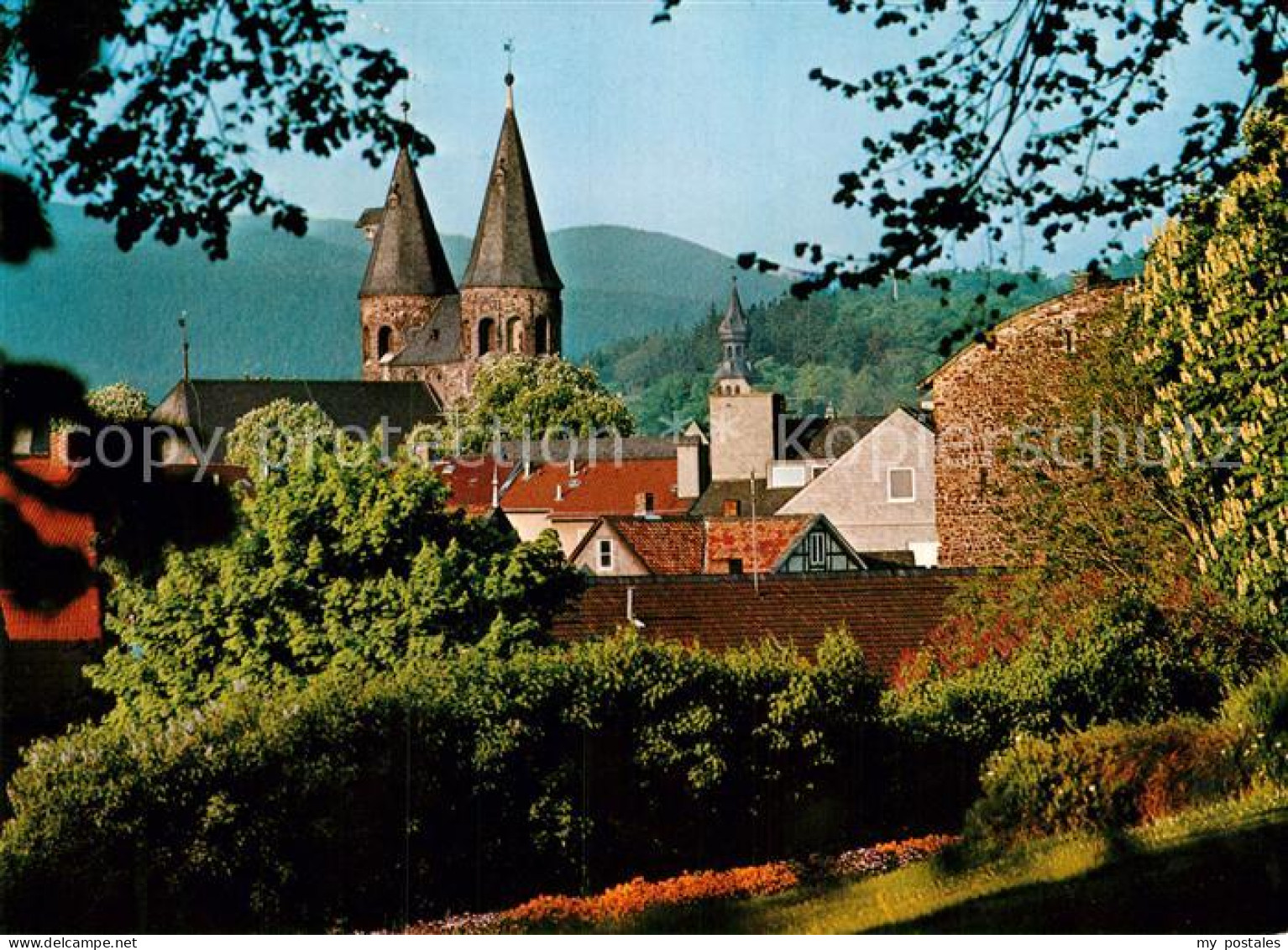 72958257 Goslar Blick Vom Georgenberg Kirchtuerme Goslar - Goslar